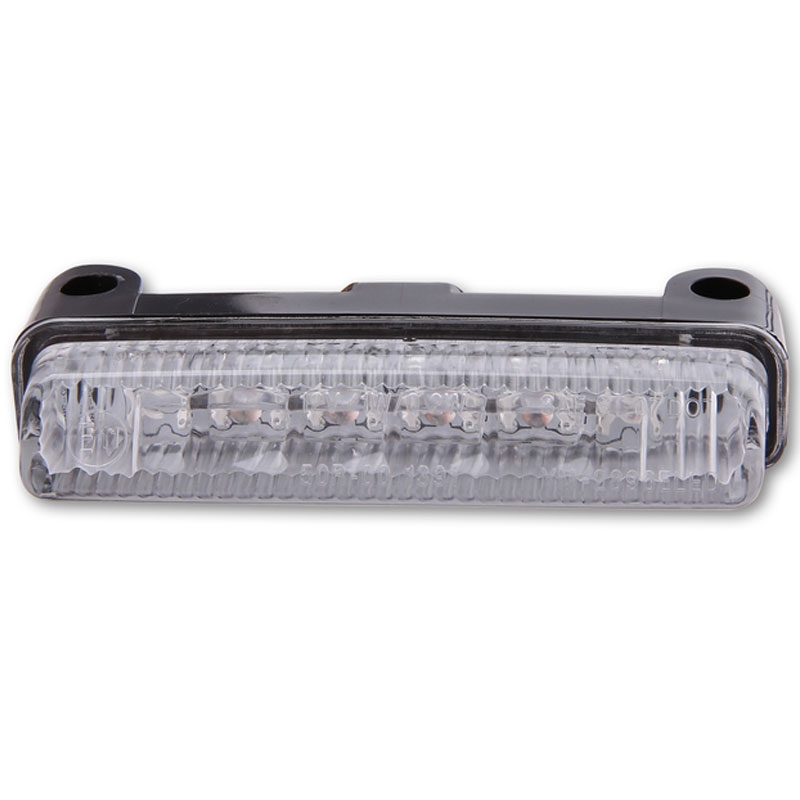 Πίσω φως μοτοσικλέτας Highsider Smart Mini LED μαύρο-διαφανές