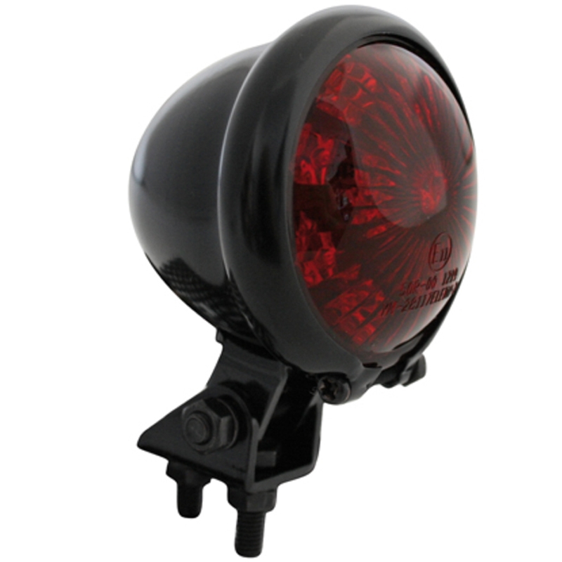 Πίσω φως μοτοσικλέτας Highsider Smart Bates Style LED, μαύρο