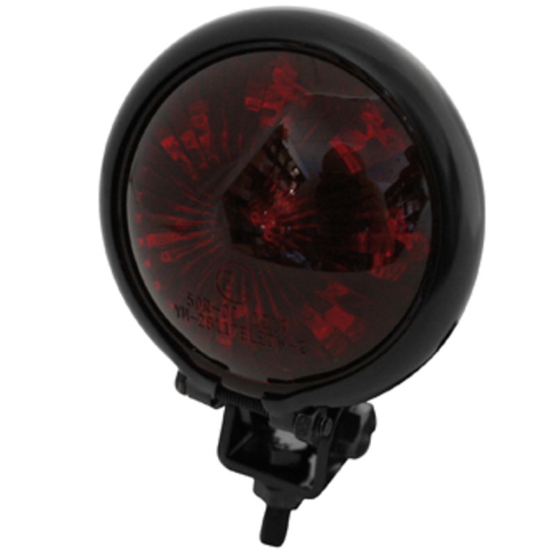 Πίσω φως μοτοσικλέτας Highsider Smart Bates Style LED, μαύρο