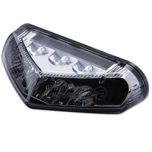 Πίσω φως μοτοσικλέτας Highsider Smart LED μαύρο-διαφανές
