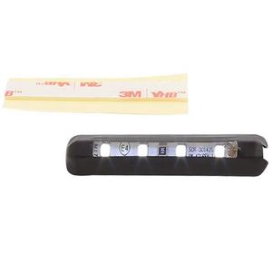 Φως πινακίδας κυκλοφορίας Highsider Smart 4 LED με αυτοκόλλητη μεμβράνη, μαύρο