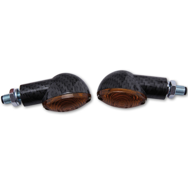 Φλας μοτοσικλέτας Highsider Smart Cateye Mini σε μαύρο χρώμα