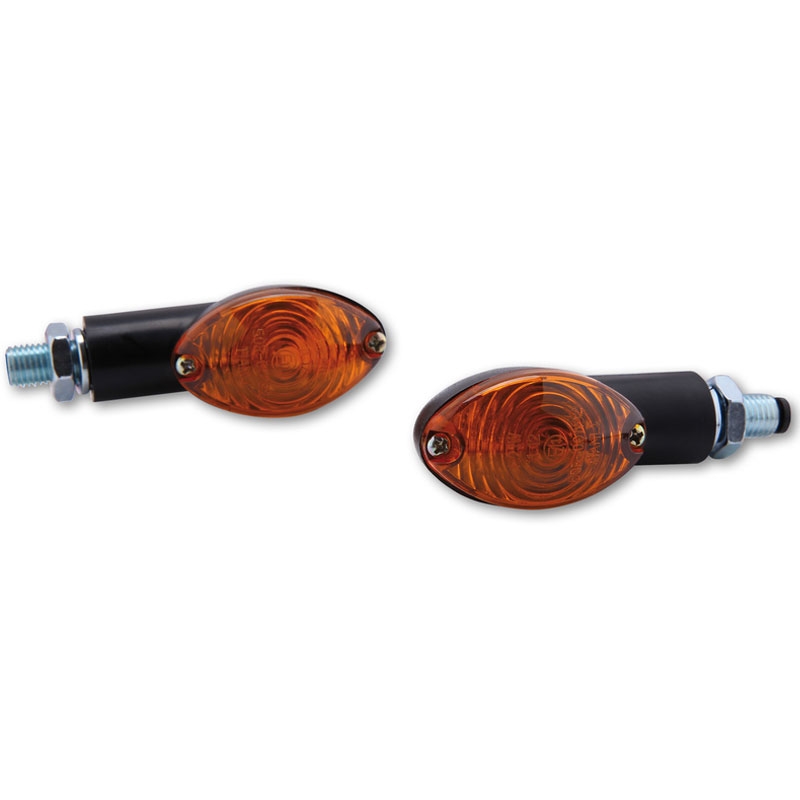 Φλας μοτοσικλέτας Highsider Smart Cateye Mini πορτοκαλί