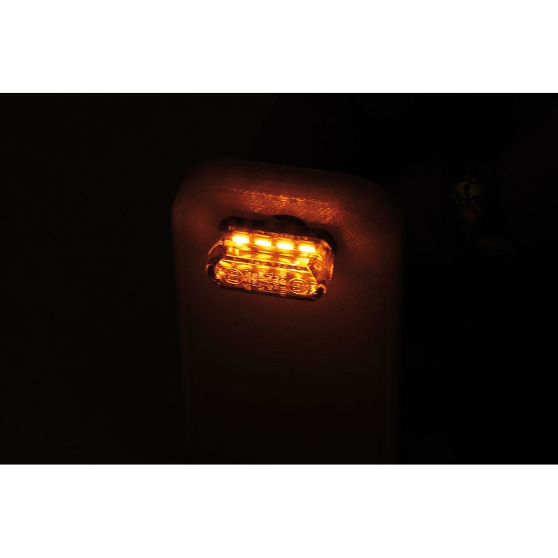 Φλας μοτοσικλέτας Highsider Smart Module 1 Pro LED σε γκρι χρώμα