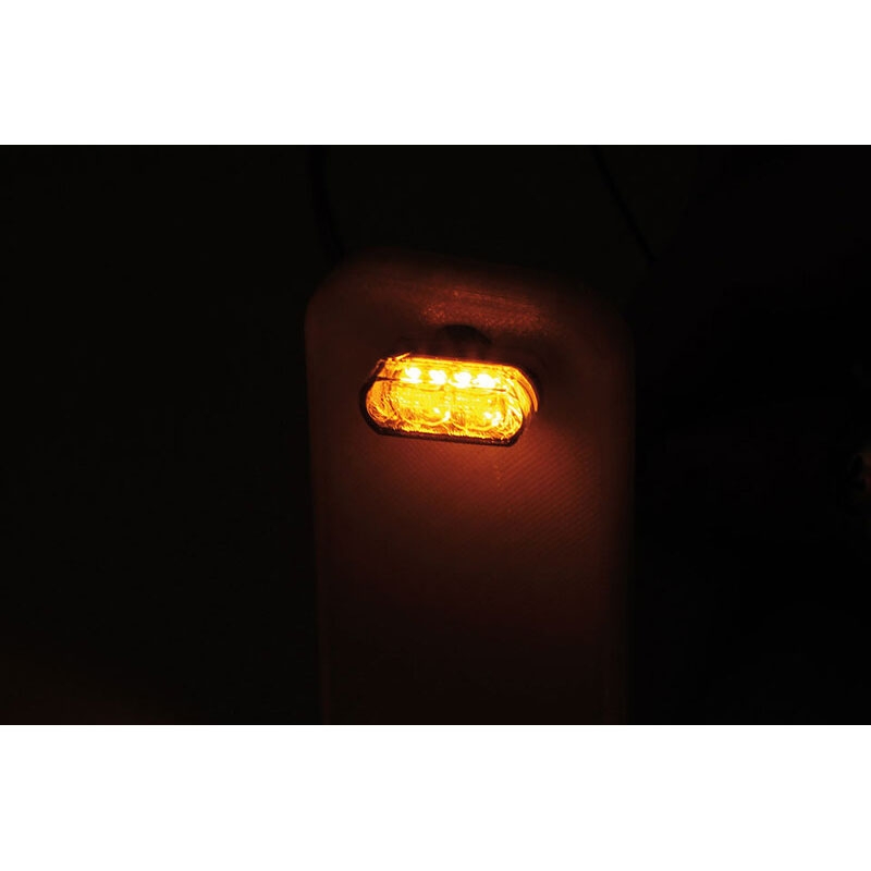 Φλας μοτοσικλέτας Highsider Smart Module 1 Pro LED σε γκρι χρώμα