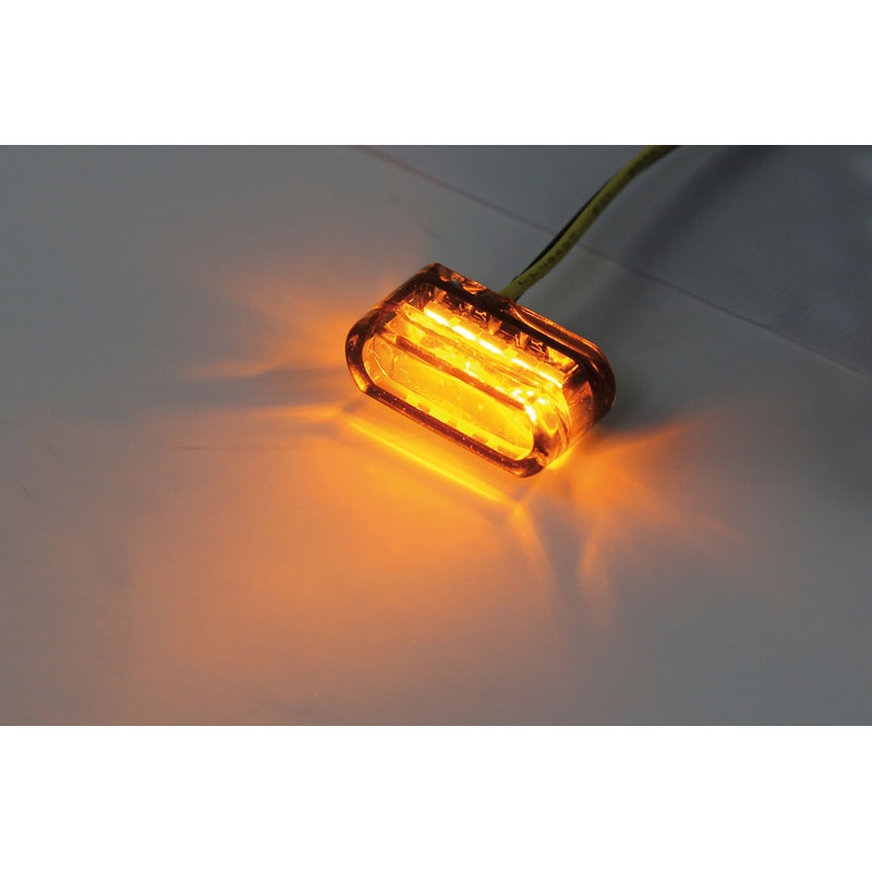 Φλας μοτοσικλέτας Highsider Smart Module 1 LED σε γκρι χρώμα