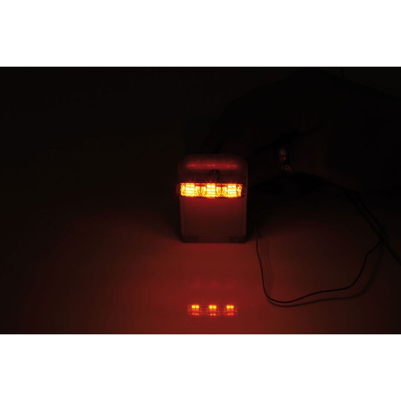 Φλας μοτοσικλέτας Highsider Smart Shorty 2 Pro Module 3in1 γκρι smoke