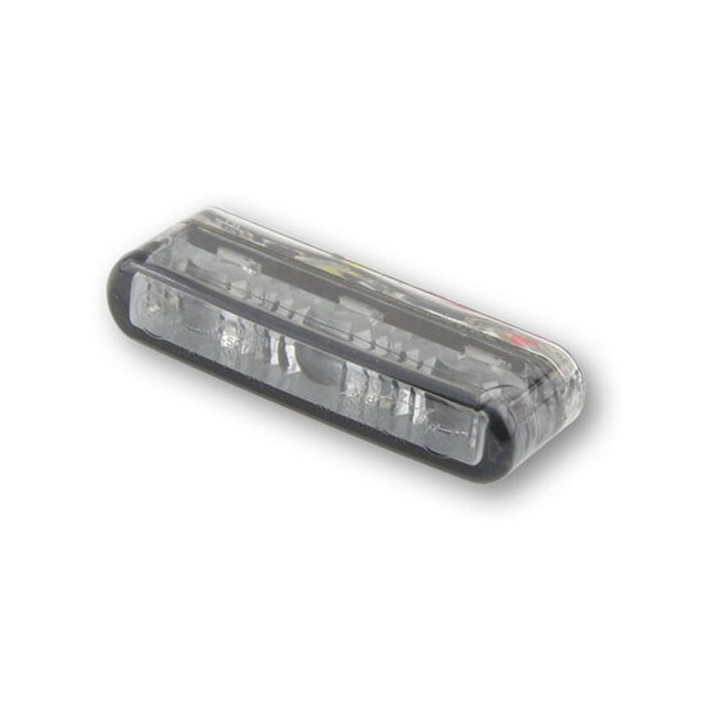 Πίσω φως μοτοσικλέτας Highsider Smart Shorty 2 Pro, σε γκρι χρώμα