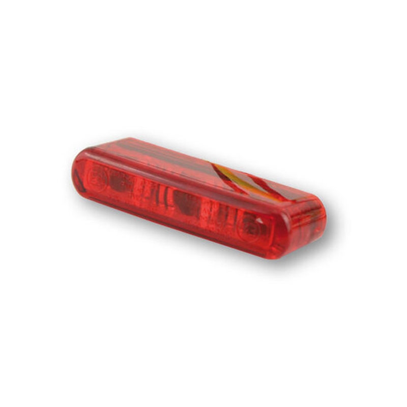Πίσω φως μοτοσικλέτας Highsider Smart Shorty 2 Pro κόκκινο