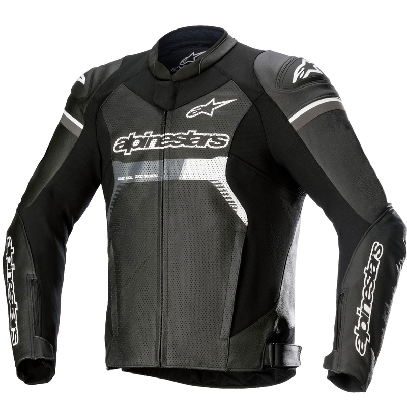 Δερμάτινο μπουφάν μοτοσικλέτας Alpinestars GP Force Airflow μαύρο
