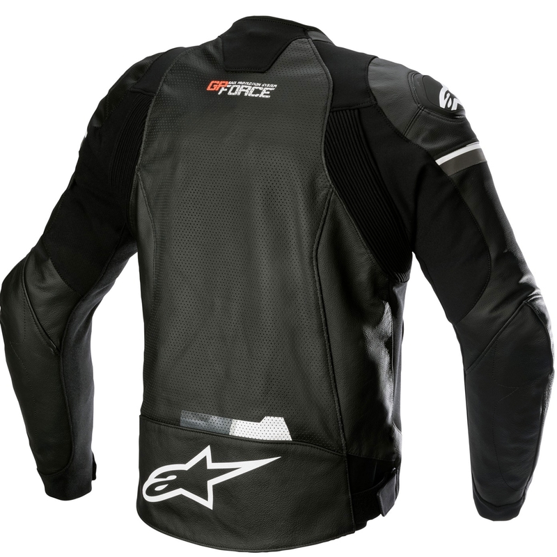Δερμάτινο μπουφάν μοτοσικλέτας Alpinestars GP Force Airflow μαύρο