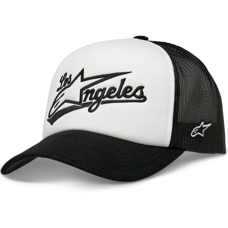 Καπέλο Alpinestars Los Angeles Foam Trucker λευκό-μαύρο