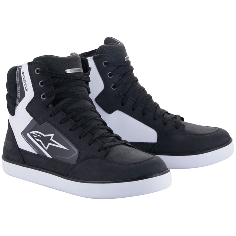 Αδιάβροχες μπότες μοτοσικλέτας Alpinestars J-6 μαύρο-λευκό