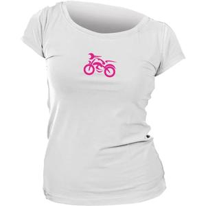 Γυναικείο T-shirt nanosilver® MOTOLADY λευκό
