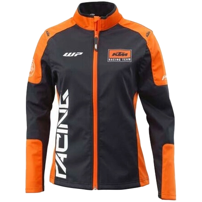 Γυναικείο softshell μπουφάν KTM Team μαύρο-πορτοκαλί