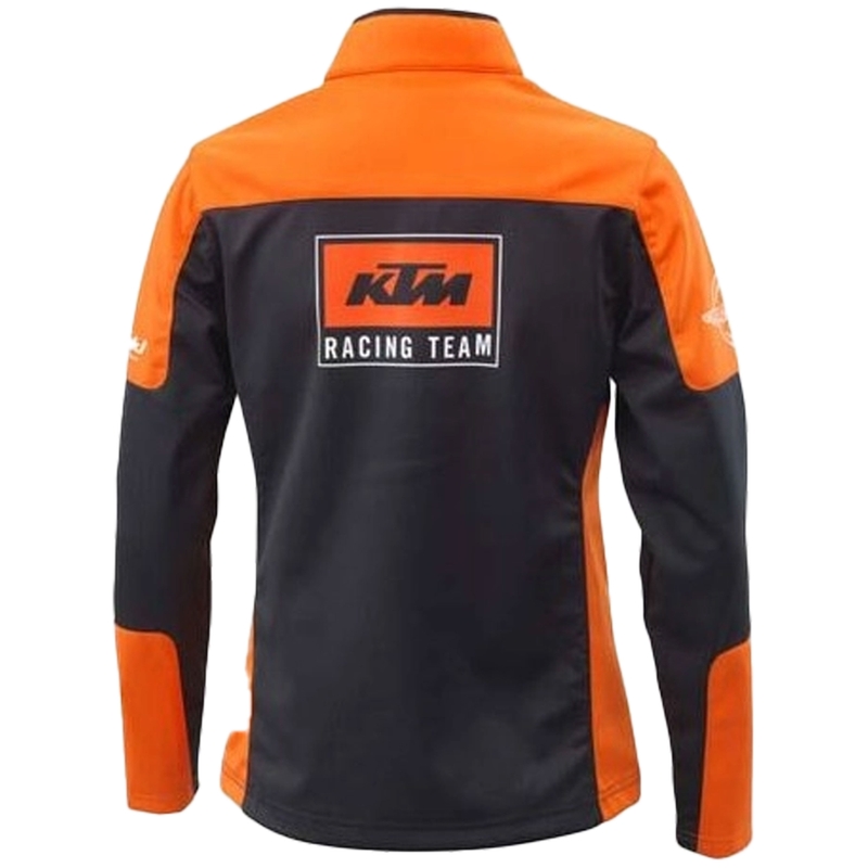Γυναικείο softshell μπουφάν KTM Team μαύρο-πορτοκαλί