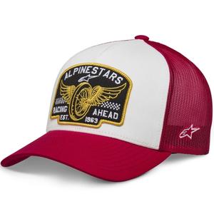 Alpinestars Heritage Patcher καπέλο κόκκινο και λευκό