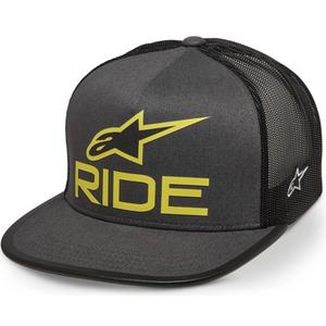 Alpinestars Ride 4.0 ER cap γκρι-μαύρο-κίτρινο