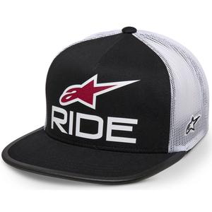 Alpinestars Ride 4.0 ER cap μαύρο, λευκό και κόκκινο