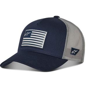 Alpinestars Flag Snap καπέλο μπλε-γκρι