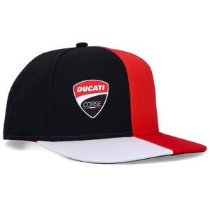 Ducati Flat Cap κόκκινο-μαύρο-λευκό