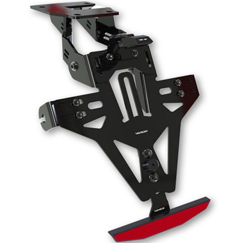 Βάση πινακίδας κυκλοφορίας με φωτισμό Highsider Akron RS PRO Ducati 2 μαύρο