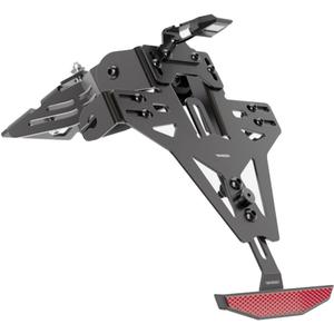Βάση πινακίδας κυκλοφορίας με φωτισμό Highsider Akron RS PRO Honda CBR 650 F μαύρη