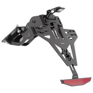 Βάση πινακίδας κυκλοφορίας με φωτισμό Highsider Akron RS PRO Kawasaki Z650, Ninja 650 μαύρη
