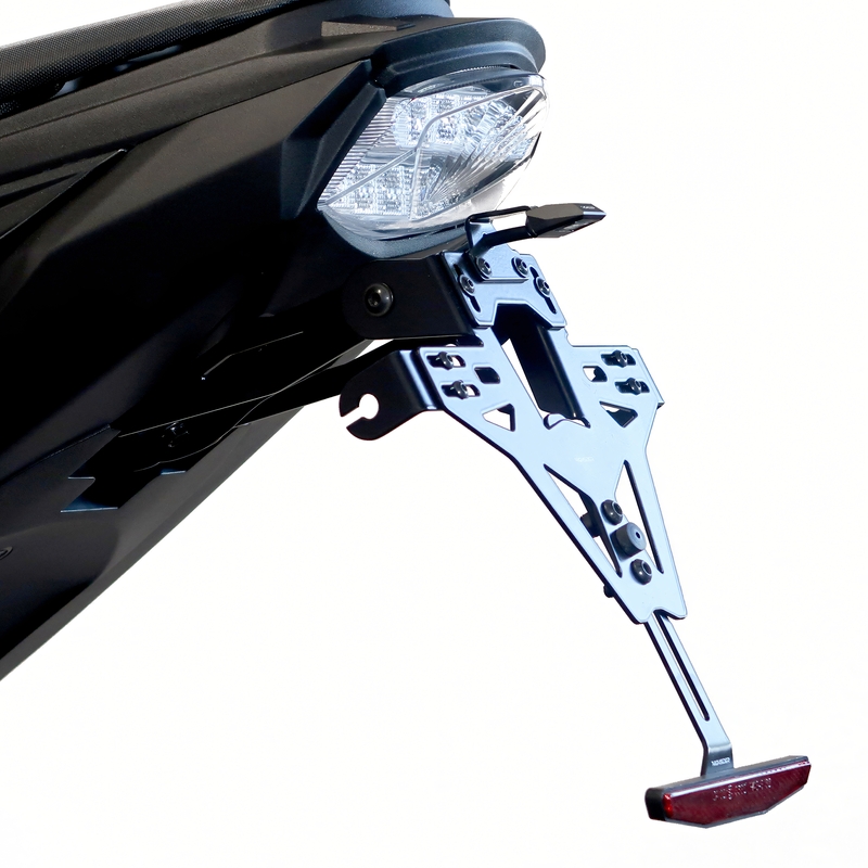 Βάση πινακίδας κυκλοφορίας με φωτισμό Highsider Akron RS PRO Suzuki GSX-S 1000 (F) μαύρη