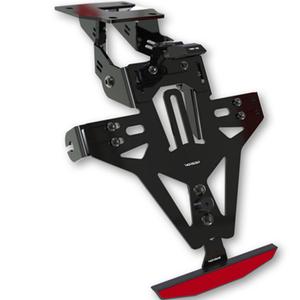 Βάση πινακίδας κυκλοφορίας με φωτισμό Highsider Akron RS PRO BMW S 1000 R μαύρη
