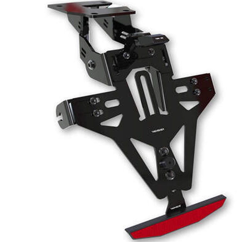 Βάση πινακίδας κυκλοφορίας Highsider Akron RS PRO Universal με μαύρο φως