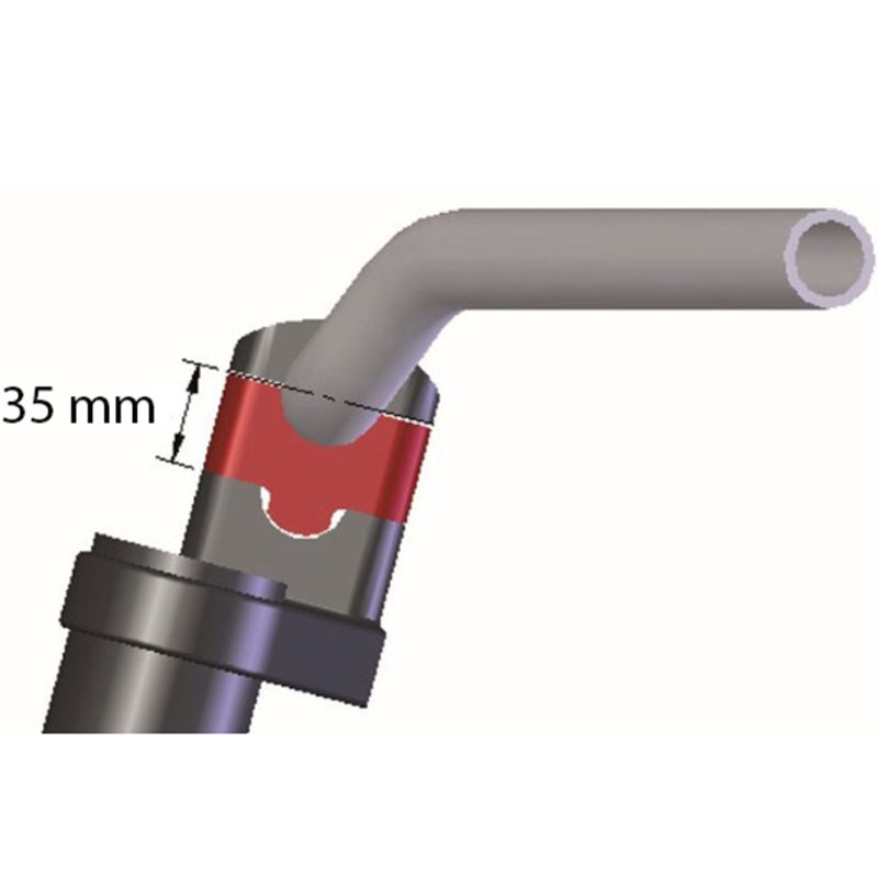 HIGHSIDER Ασημί Σετ αποστατών 35 mm ασημί