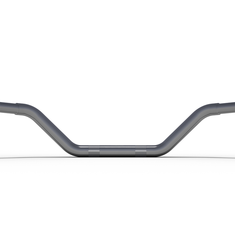 Τιμόνι μοτοσικλέτας Highsider PRO Flat Track χρωμιωμένο