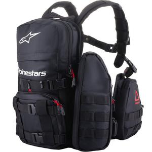 Σακίδιο πλάτης Alpinestars Techdura Tactical μαύρο-άσπρο 9 λίτρων