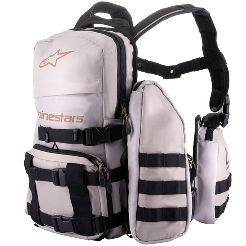 Σακίδιο πλάτης Alpinestars Techdura Tactical γκρι-μαύρο 9 l