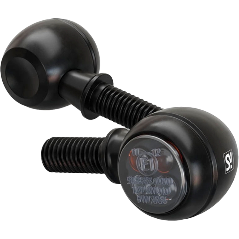 Φλας μοτοσικλέτας Highsider Smart Circula-S LED 3 σε 1 μαύρο