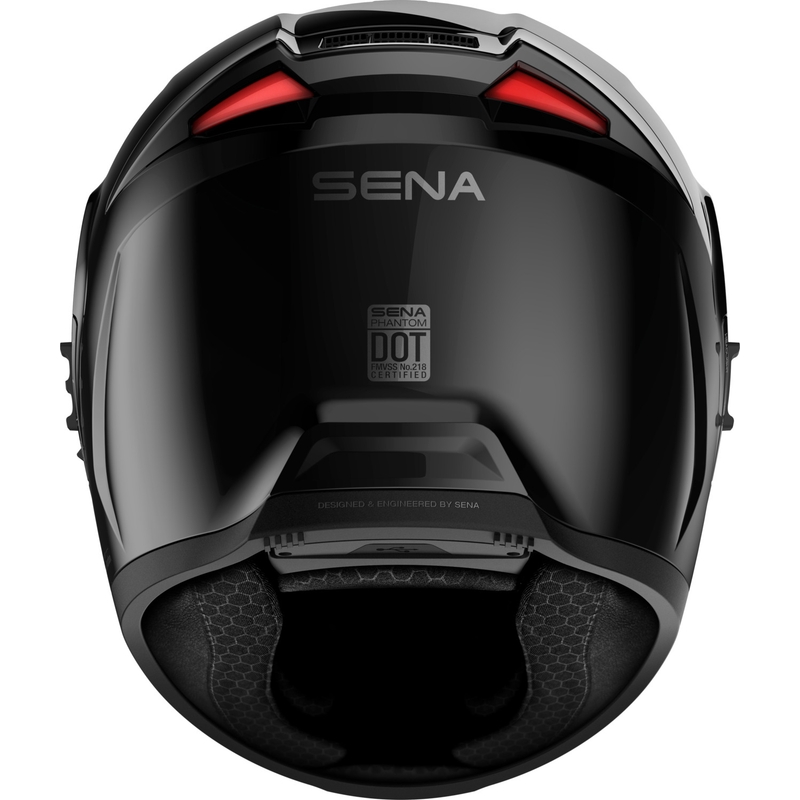 Κράνος Μοτοσικλέτας SENA Phantom Full Face με Ακουστικά Mesh Matte Black