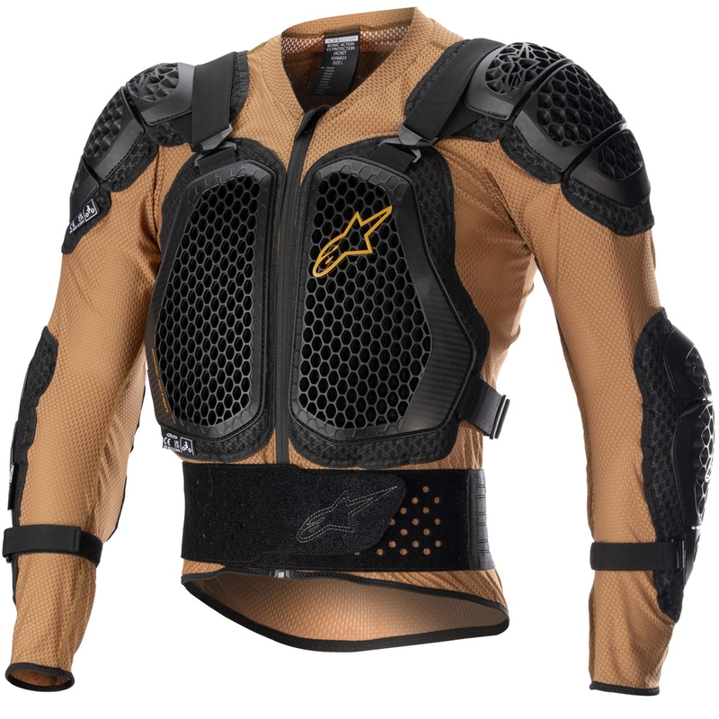 Alpinestars Bionic Action 2 μαύρο-καφέ προστατευτικό σώματος