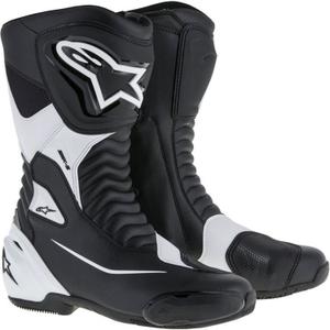Μπότες μοτοσικλέτας Alpinestars SMX-S μαύρο-λευκό