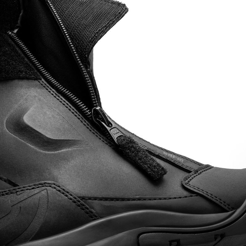 Μπότες μοτοσικλέτας Ozone Rapid μαύρες ματ