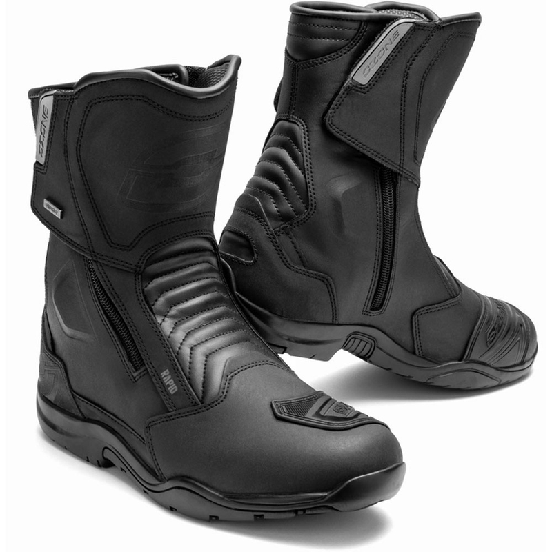 Μπότες μοτοσικλέτας Ozone Rapid μαύρες ματ