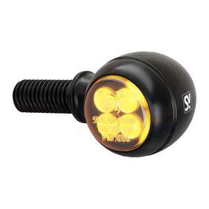 Φλας μοτοσικλέτας Highsider Smart Circula-S LED μαύρο
