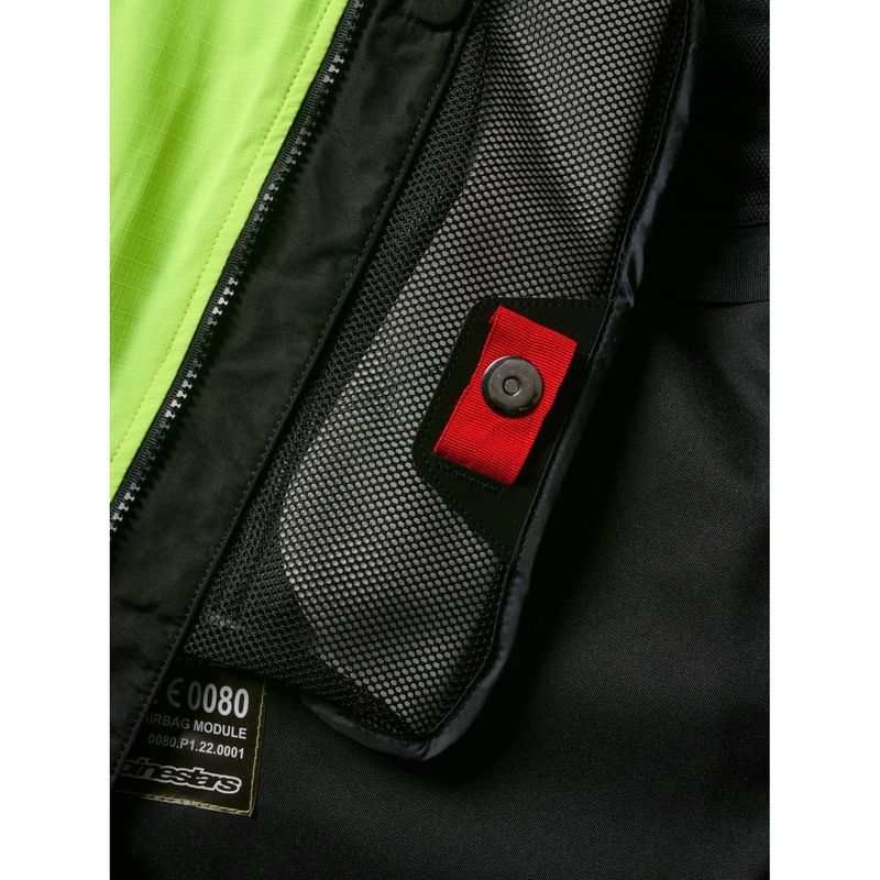 Γιλέκο αερόσακου Alpinestars Tech-Air®3 V2 με σύστημα αερόσακου, φθορίζον κίτρινο-μαύρο