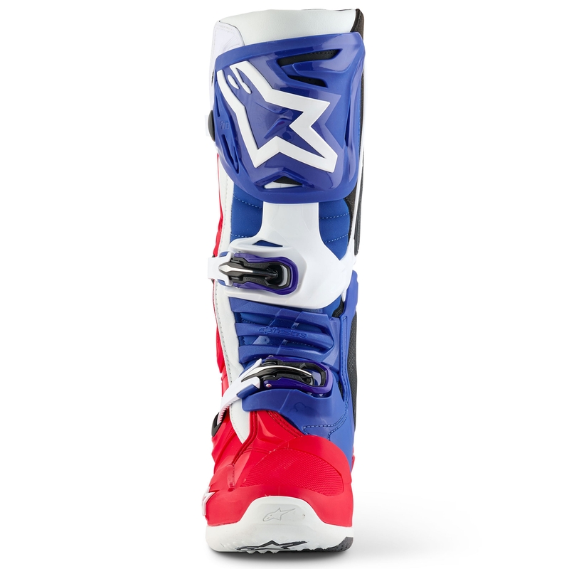 Μπότες Μοτοσικλέτας Alpinestars Tech 10 Limited Edition FORTITUDE Λευκό-Μπλε-Κόκκινο