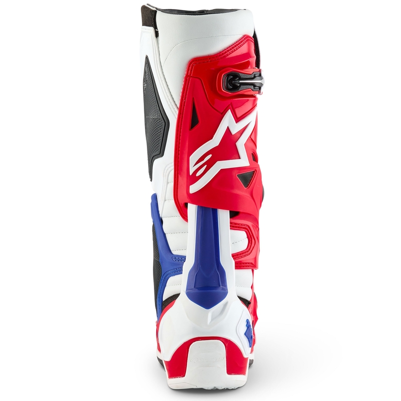 Μπότες Μοτοσικλέτας Alpinestars Tech 10 Limited Edition FORTITUDE Λευκό-Μπλε-Κόκκινο