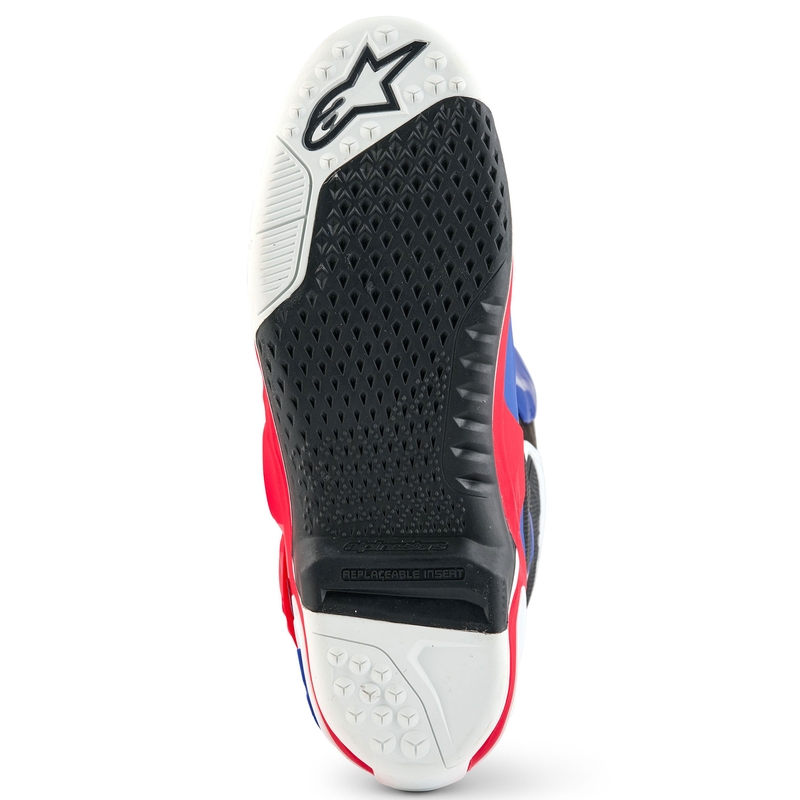 Μπότες Μοτοσικλέτας Alpinestars Tech 10 Limited Edition FORTITUDE Λευκό-Μπλε-Κόκκινο