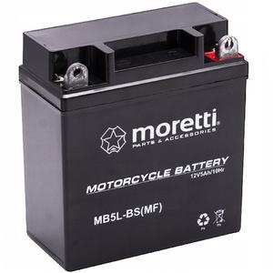 Μπαταρία gel Moretti MB5L-BS χωρίς συντήρηση, 12V 5Ah χωρίς μετρητή τάσης