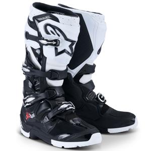 Μπότες Μοτοσικλέτας Alpinestars Tech 7 Enduro Μαύρο-Λευκό