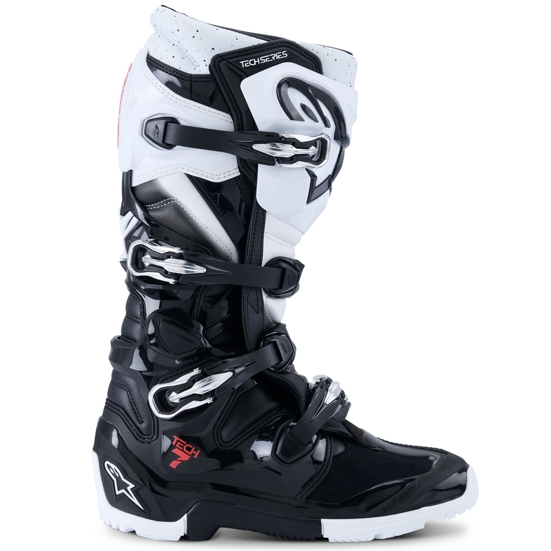 Μπότες Μοτοσικλέτας Alpinestars Tech 7 Enduro Μαύρο-Λευκό