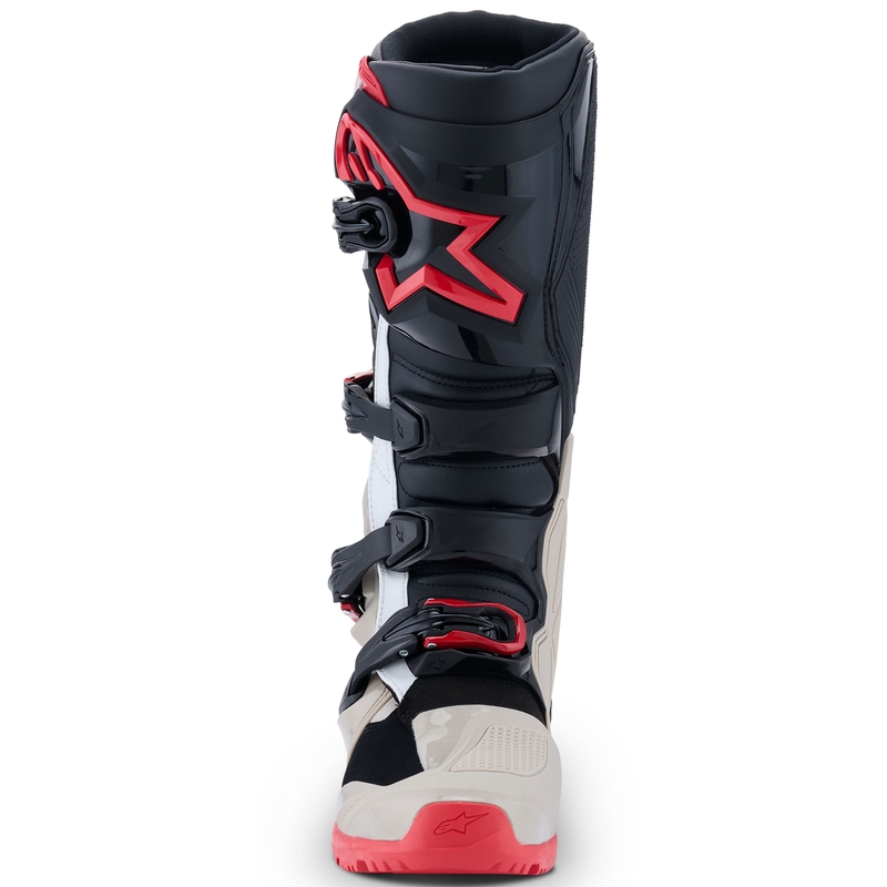 Μπότες Μοτοσικλέτας Alpinestars Tech 7 Enduro Μαύρες-Ανοιχτό Γκρι-Κόκκινες